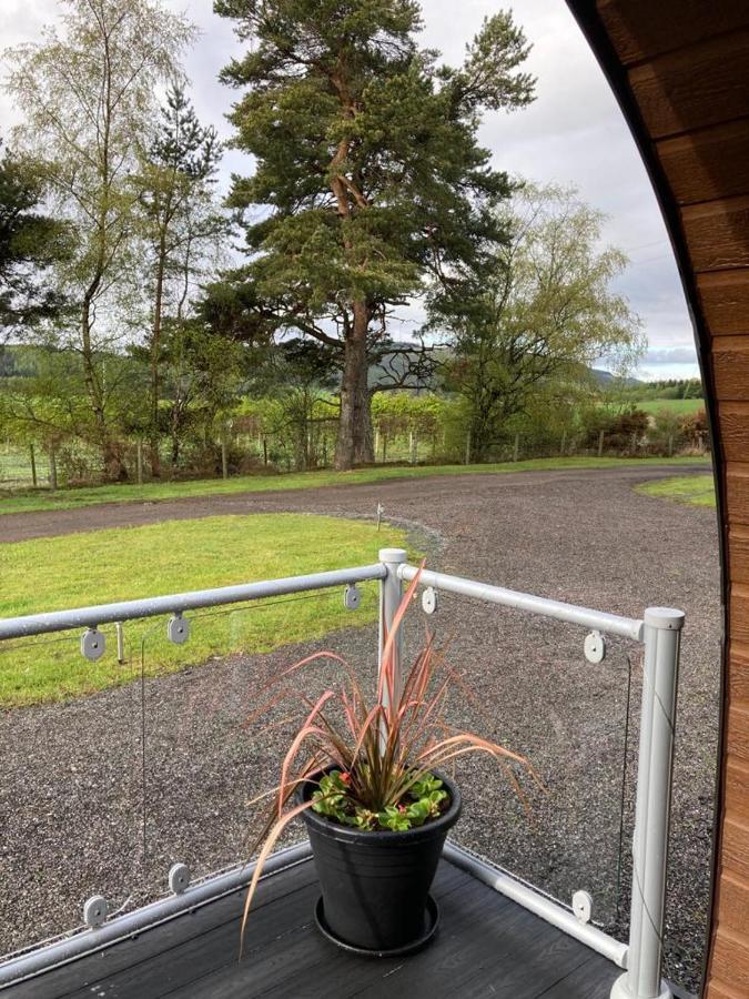 Robins Nest Glamping Pod With Hot Tub Hotell Keith Eksteriør bilde