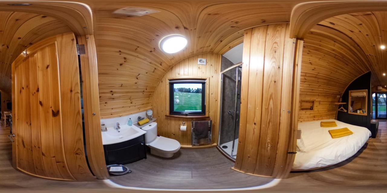 Robins Nest Glamping Pod With Hot Tub Hotell Keith Eksteriør bilde